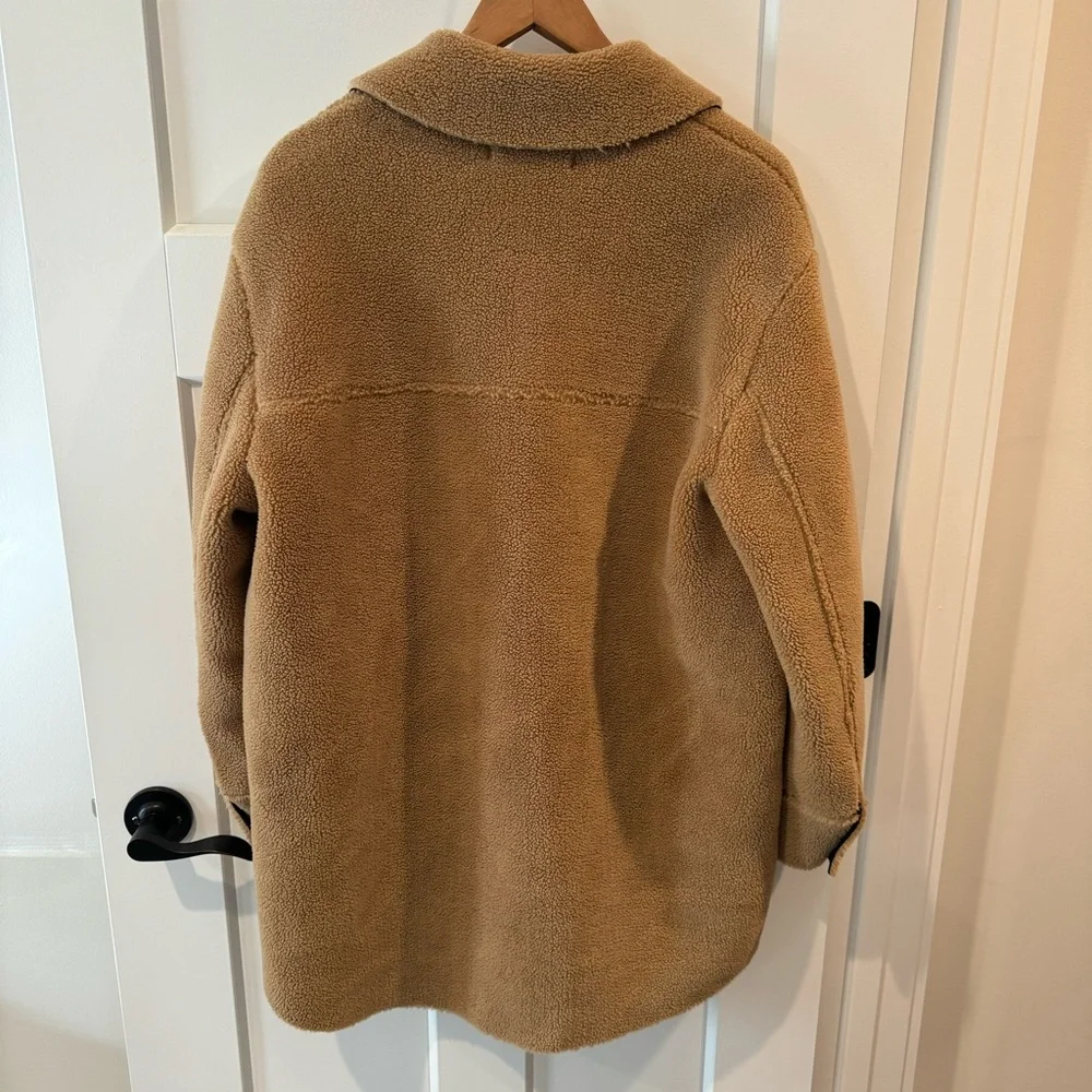 NEW Zara Teddy Shacket